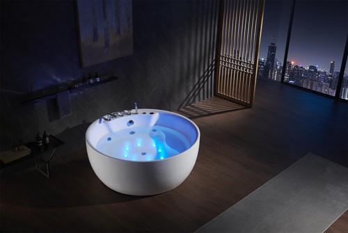Indoor hot tub bath - tub,