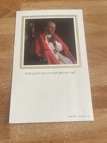 Postcards pope john - john, paul