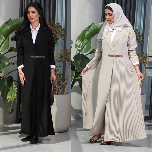 Muslim women pleated kaftan - women,