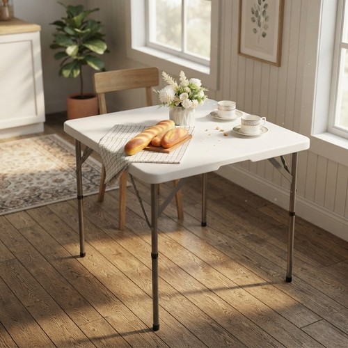 Square folding table 8ft - square, 2.8ft