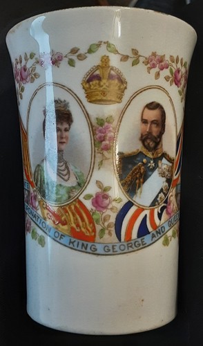Antique aynsley china beaker - beaker,