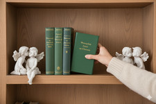 Book Ends White Innocent