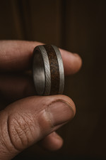 Damascus Steel Ring with
