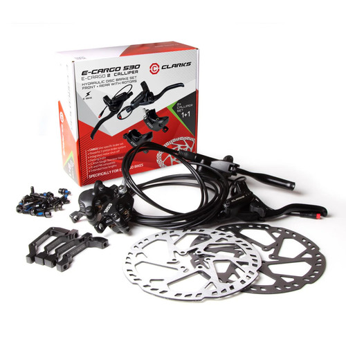 Electric cargo bike hydraulic - electric,