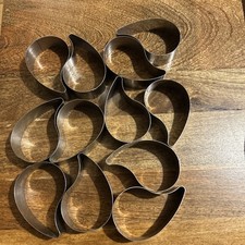 cobel metal tear drop moulds