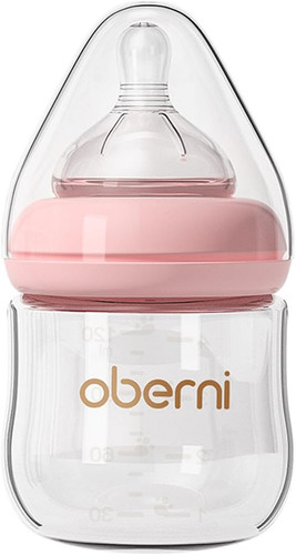 Glass baby bottle easy to - glass,