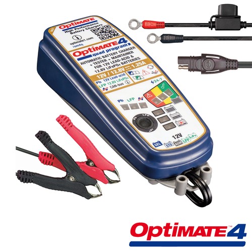 Optimate battery charger - 4,