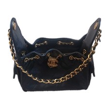 CHANEL 25 Mini Black Handbag