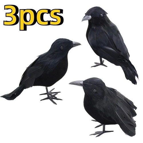 Realistic artificial crow - realistic,