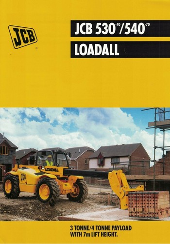 Jcb 530 540 loadall - 530-70, 540-70