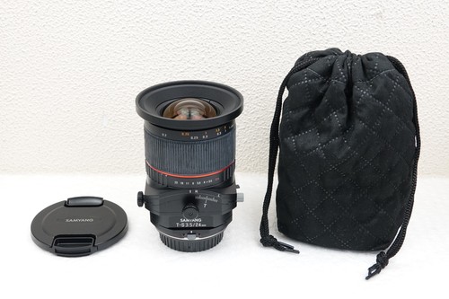 Samyang 24mm 5 ed - t-s, f3.5