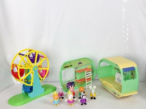 Peppa pig lot - peppa, wheel
