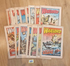 WARLORD COMIC- 15 issues