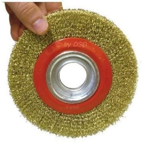 Wire wheel for bench - wire,