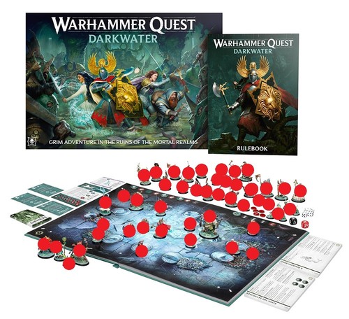 Warhammer quest darkwater - darkwater, game