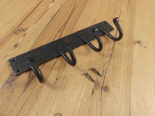 Iron coat hooks hat rack - hat, hand