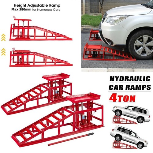 Ton hydraulic car ramps - 4,