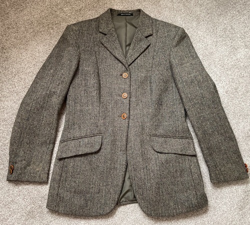 Mears ladies green herringbone - mears,