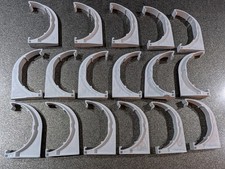 3 x Osma 112mm Gutter Support Bracket White - 0T019W. New