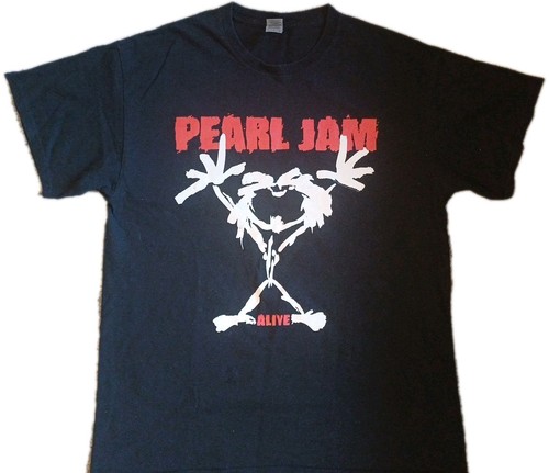 Pearl jam shirt stickman - t,