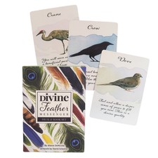 Divine Feather Messenger Oracle Cards 44 Cards Tarot Deck Borad Game English