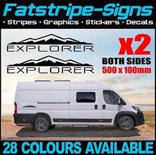 EXPLORER MOTORHOME CAMPER VAN