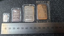 Johnson Matthey Silver Bars