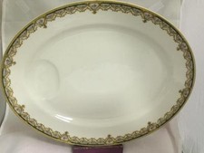 Theo Haviland France Schleiger 617b Meat Serving Platter 15" Limoges Roses