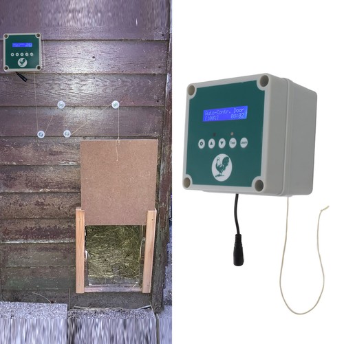 Automatic chicken coop door - automatic,