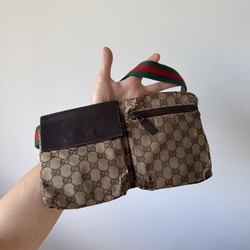 Vintage gucci canvas - gg, sherry