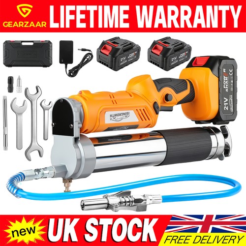 New electric grease gun - grease, 2x