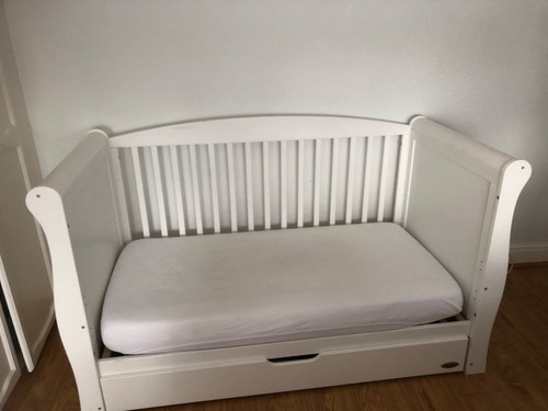Obaby white cotbed suitable - obaby,