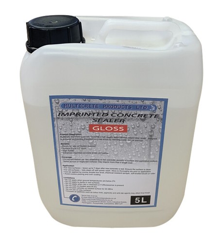 Imprinted concrete sealer - sealer, seal