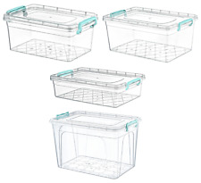 Clear Plastic Storage Box Lid