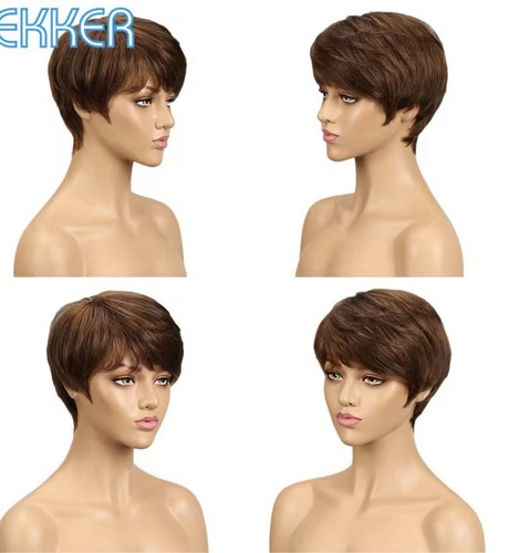 Natural black short - black, cut