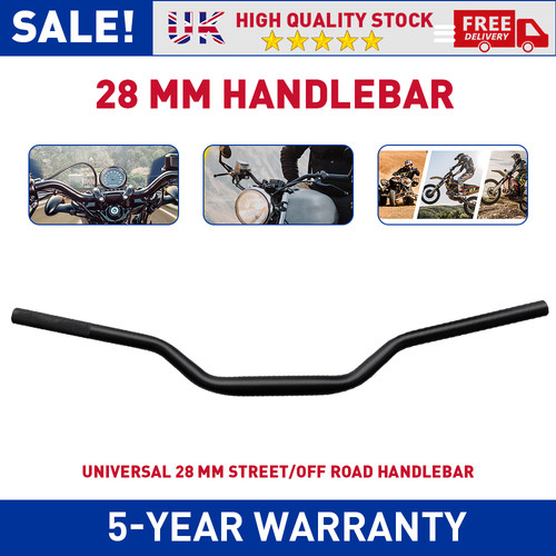 Motorcycle handlebar 28mm - handlebar,