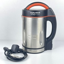 Morphy Richards Sauté & Soup Maker, 1.6L, 4 Settings, Smooth, Chunky, Juice, 