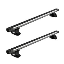 Thule SlideBar Evo Roof Bars Aluminum fits Volkswagen Caddy Cargo Maxi 2021-