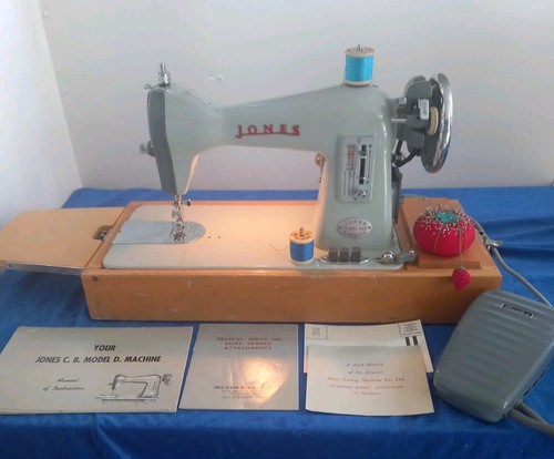 Jones vintage sewing machine - sewing,