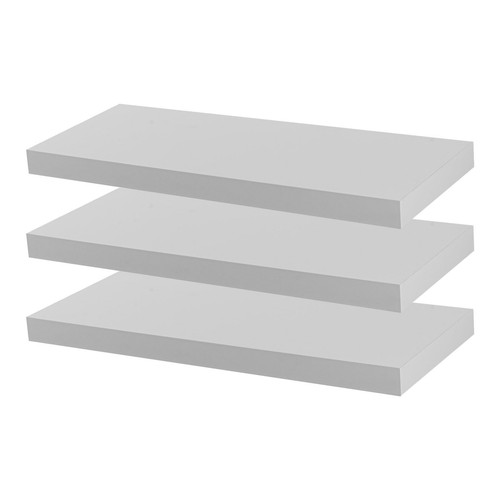 Floating wall shelf wooden - wall,