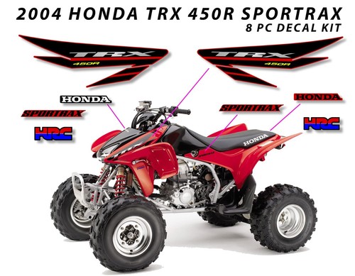 2004 honda trx 450r decal - 2004,