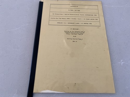 Archivist manual - archivist,