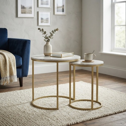 Modern nesting table set - table,