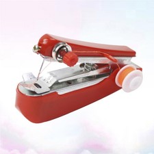  Portable Mini Sewing Machine Travel Hand Held Device Miniature Manual Machines