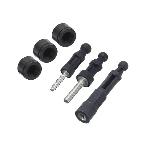 Engine cover rubber pad kit - cover,