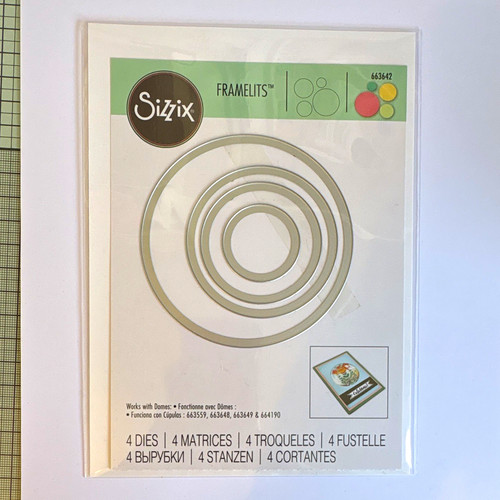 Sizzix framelits circles metal - sizzix,