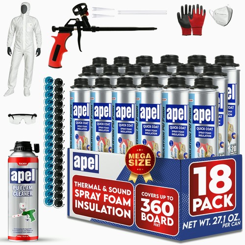 Apel spray foam insulation - insulation, kit