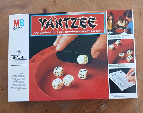 Vintage yahtzee dice - dice, mb
