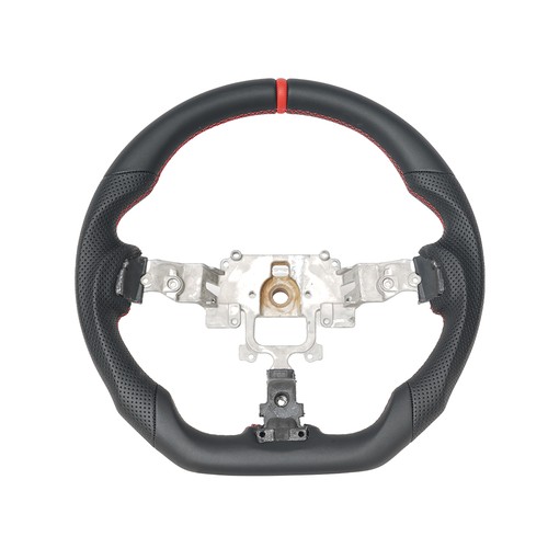 Full leather steering wheel - steering,
