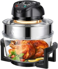 20L Halogen Convection Oven electrical Cooker Air Fryer with Extender Ring 3500W